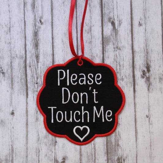 Car Seat No Touching Tag, Car Seat Tag, Car Seat Sign, No Touching Sign, Baby Shower Gift, Do Not Touch